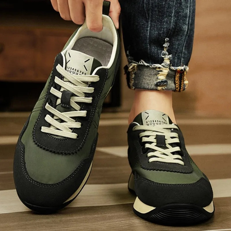 Men's Chunky Canvas Walking Sneakers