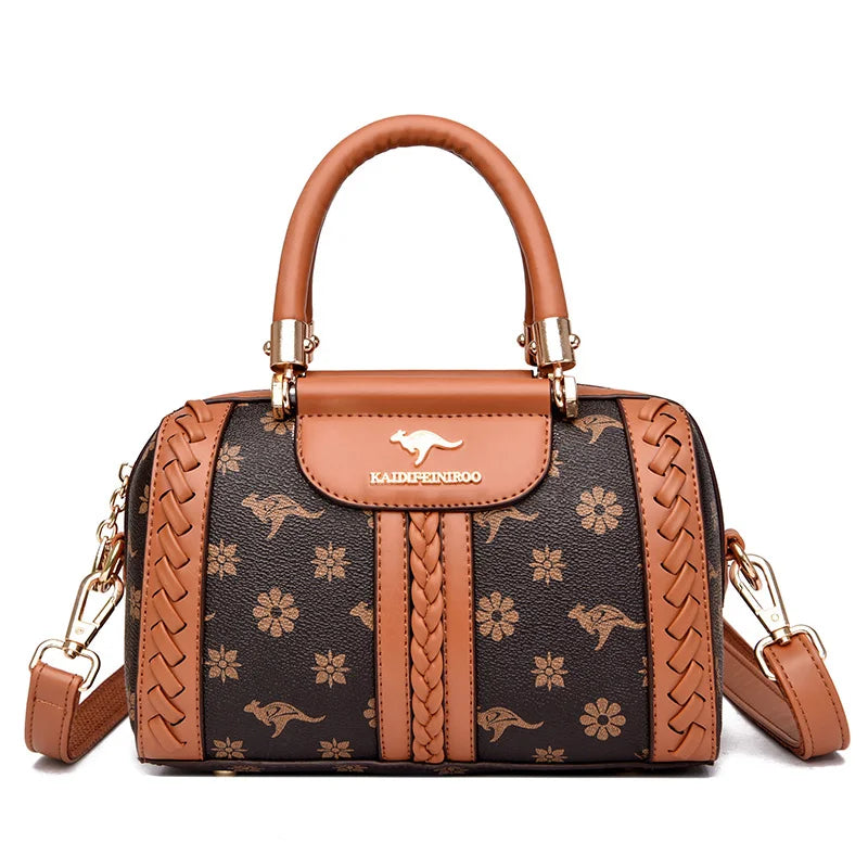 Women Luxury Handbags Women Bags Designer Shoulder Bags for Women 2026 Ladies Shoulder Messenger Bag Semi Woven Style Sac À Main