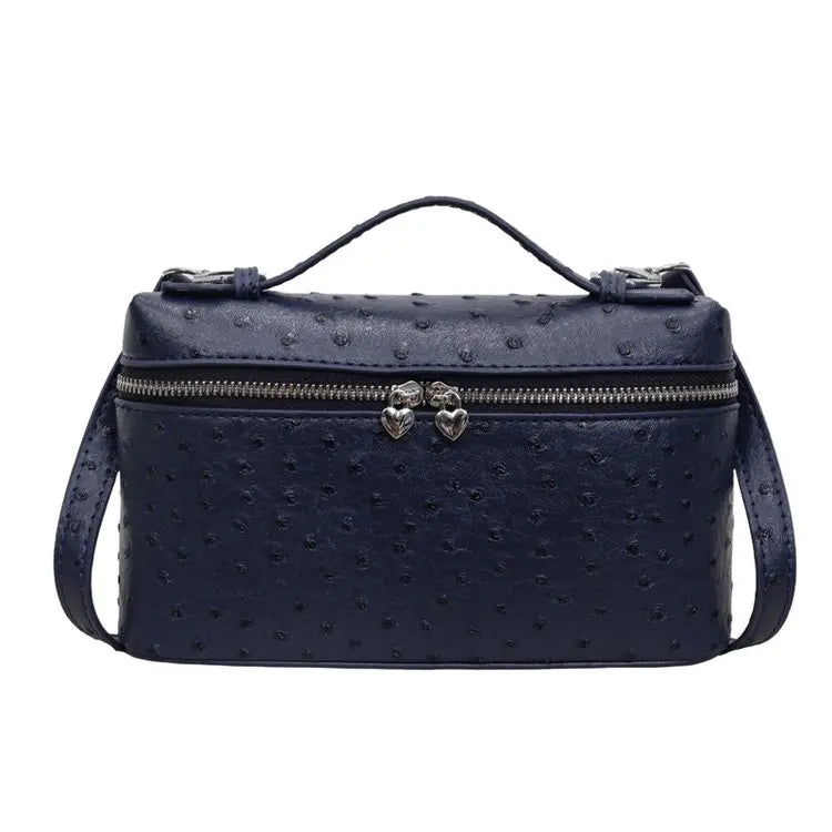 Ladies' Handbag 2026 New Fashionable And Minimalist Style Rivet Small Square Bag Single Shoulder Crossbody Bags