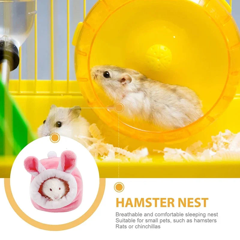 Hamster Cotton Nest with Detachable Warm Pad