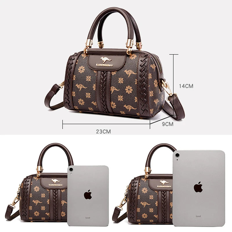 Women Luxury Handbags Women Bags Designer Shoulder Bags for Women 2026 Ladies Shoulder Messenger Bag Semi Woven Style Sac À Main