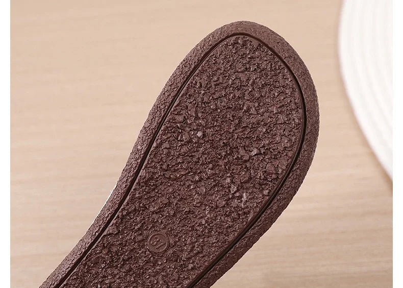 Spring and Summer Women Fashion Loafers Genuine Leather Moccasins Autumn Slip-on Casual Round Toe Wedge Platform Rocking Shoes