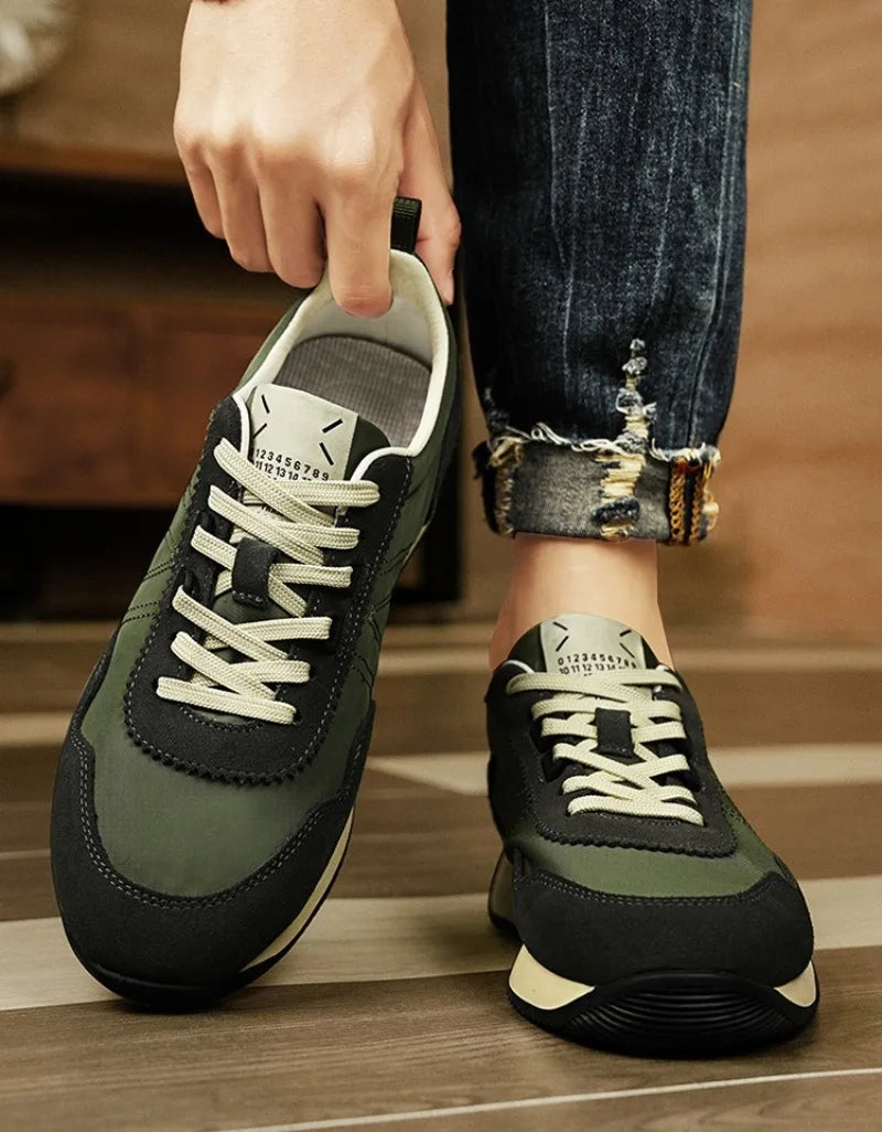 Men's Chunky Canvas Walking Sneakers