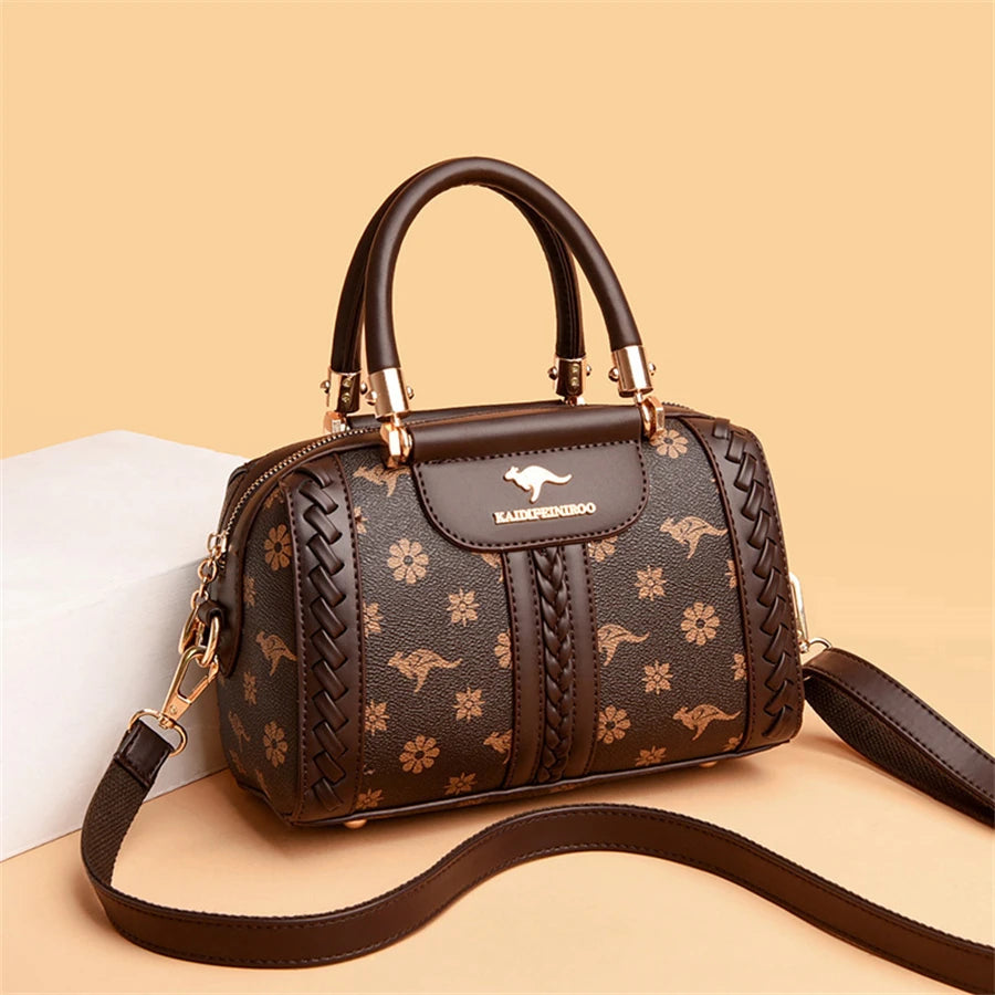 Women Luxury Handbags Women Bags Designer Shoulder Bags for Women 2026 Ladies Shoulder Messenger Bag Semi Woven Style Sac À Main