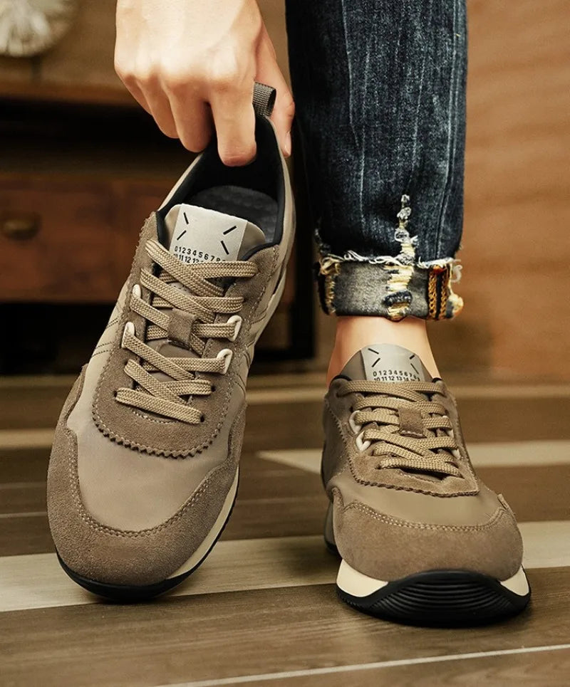 Men's Chunky Canvas Walking Sneakers