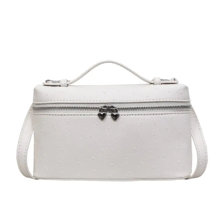 Ladies' Handbag 2026 New Fashionable And Minimalist Style Rivet Small Square Bag Single Shoulder Crossbody Bags
