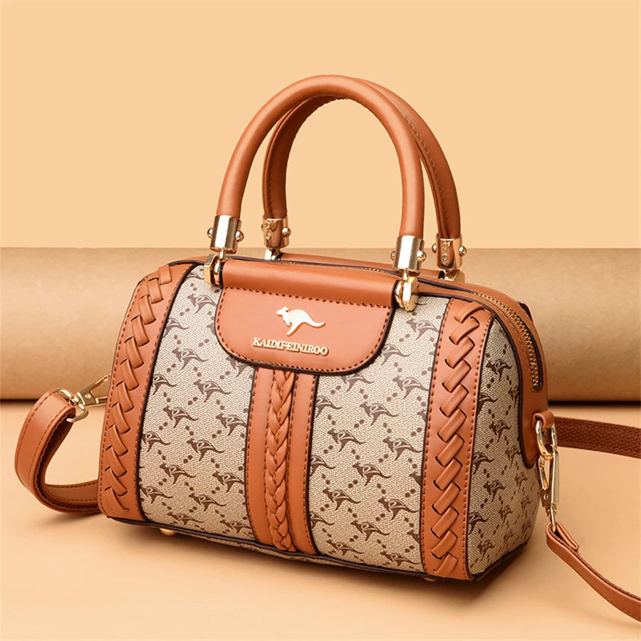 Women Luxury Handbags Women Bags Designer Shoulder Bags for Women 2026 Ladies Shoulder Messenger Bag Semi Woven Style Sac À Main