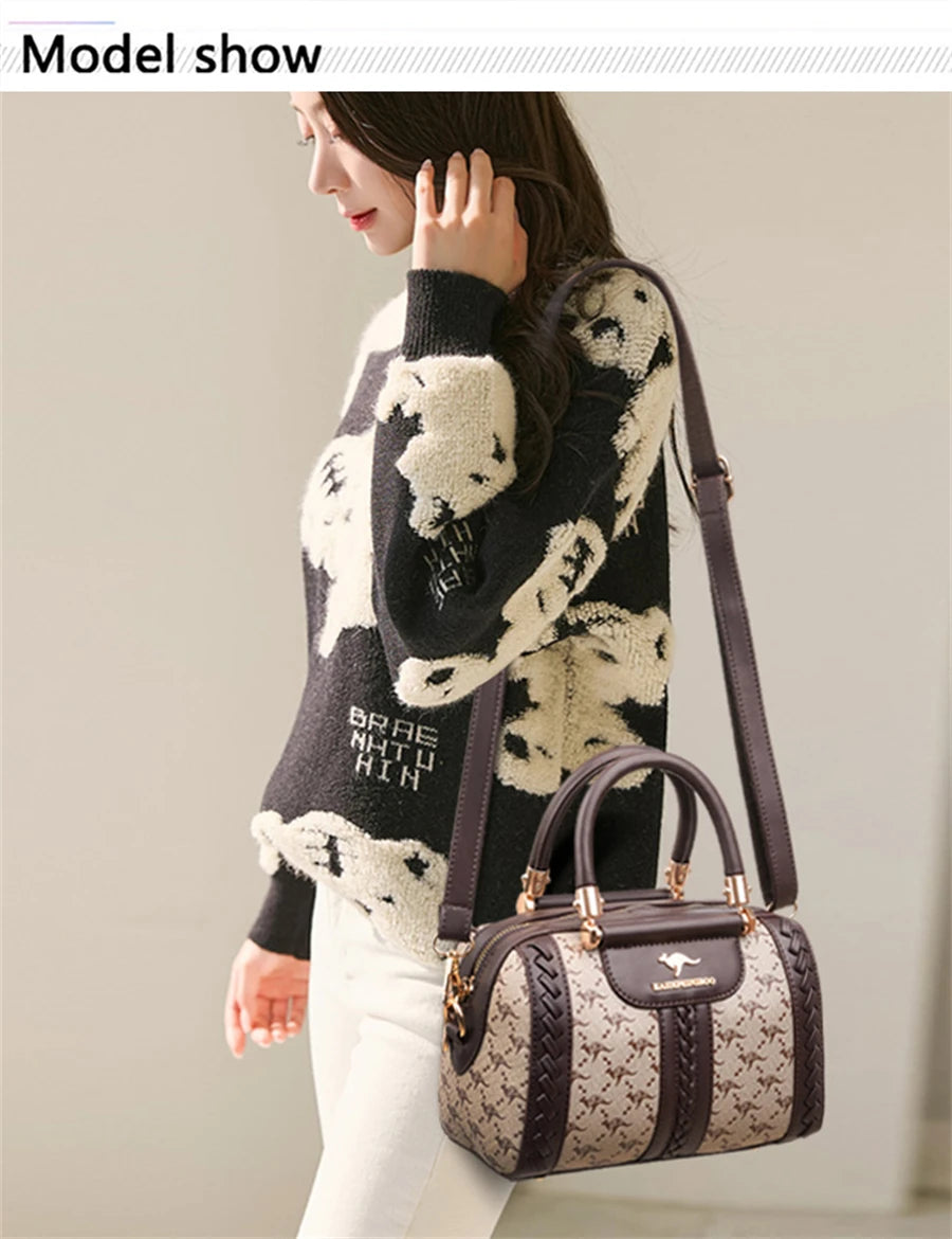 Women Luxury Handbags Women Bags Designer Shoulder Bags for Women 2026 Ladies Shoulder Messenger Bag Semi Woven Style Sac À Main
