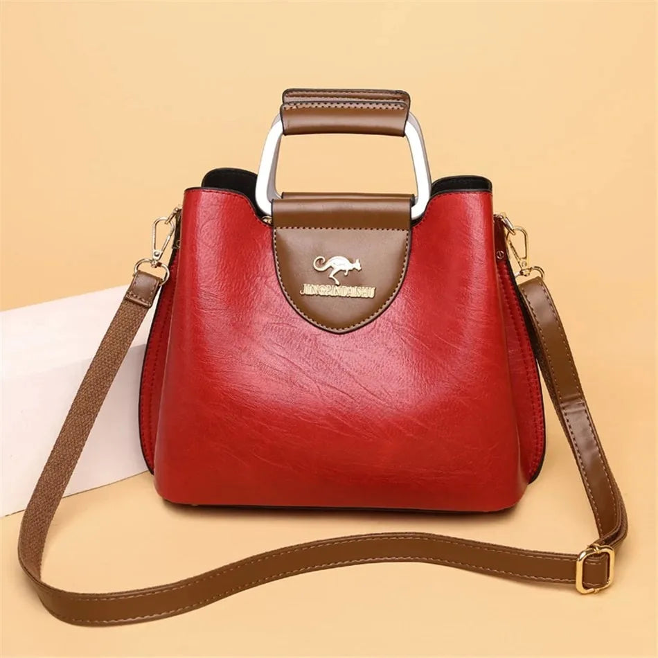 Genuine Brand Tote Bag Leather Luxury Handbags Women Bags Designer Handbags High Quality Ladies Crossbody Hand Bags for Women