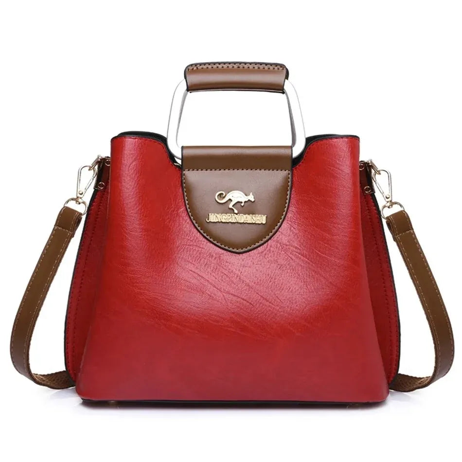 Genuine Brand Tote Bag Leather Luxury Handbags Women Bags Designer Handbags High Quality Ladies Crossbody Hand Bags for Women