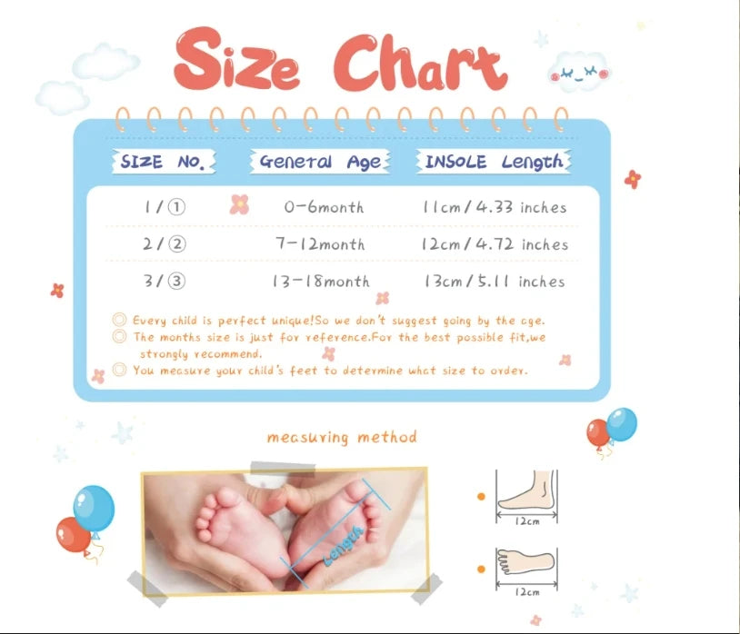 Fashionable 0-18M Baby Casual Sports Shoes For Spring And Autumn Men And Women High-Quality Soft Soled Anti Slip Walking Shoes