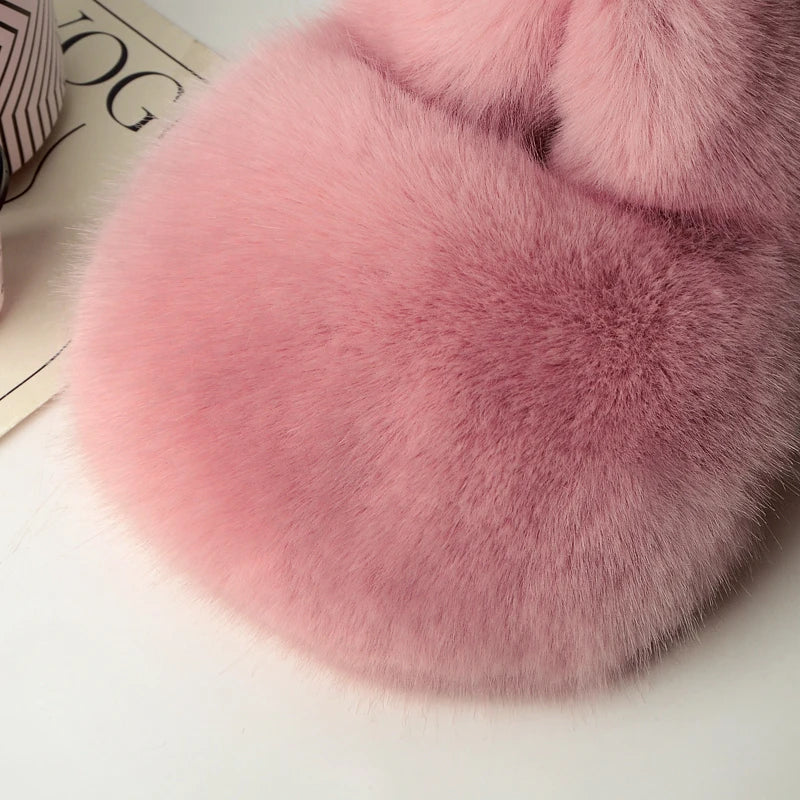 Women's Winter Casual Furry Shoulder Bag Soft Plush Solid Color Clutch Purse Lightweight Female Hobos Handbag