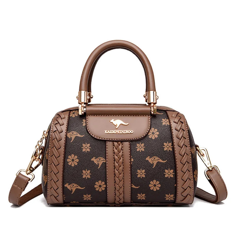 Women Luxury Handbags Women Bags Designer Shoulder Bags for Women 2026 Ladies Shoulder Messenger Bag Semi Woven Style Sac À Main