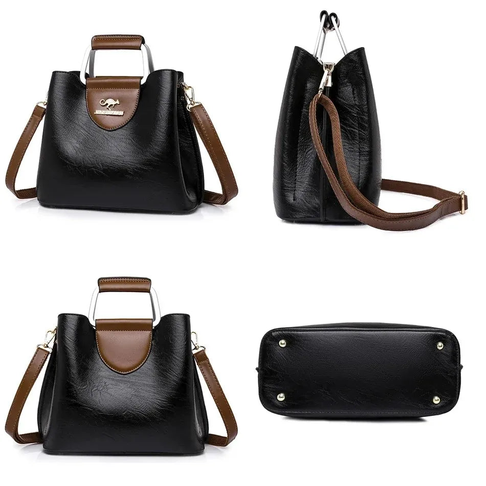 Genuine Brand Tote Bag Leather Luxury Handbags Women Bags Designer Handbags High Quality Ladies Crossbody Hand Bags for Women