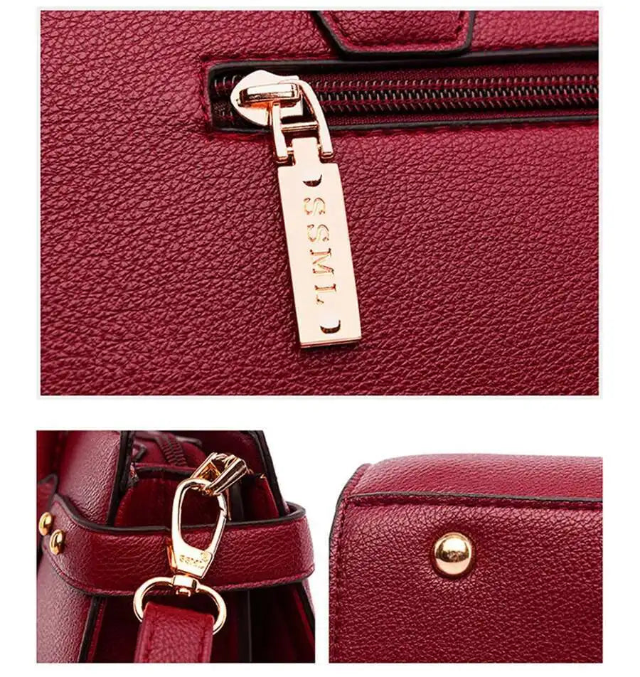 Genuine Brand Handbags For Women 2026 Ladies Hand Bag Female Leather Shoulder Top-Handle Crossbody Bags Casual Tote Sac сумка