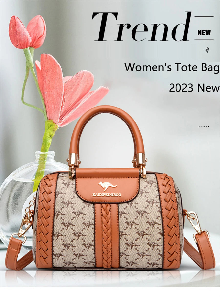 Women Luxury Handbags Women Bags Designer Shoulder Bags for Women 2026 Ladies Shoulder Messenger Bag Semi Woven Style Sac À Main