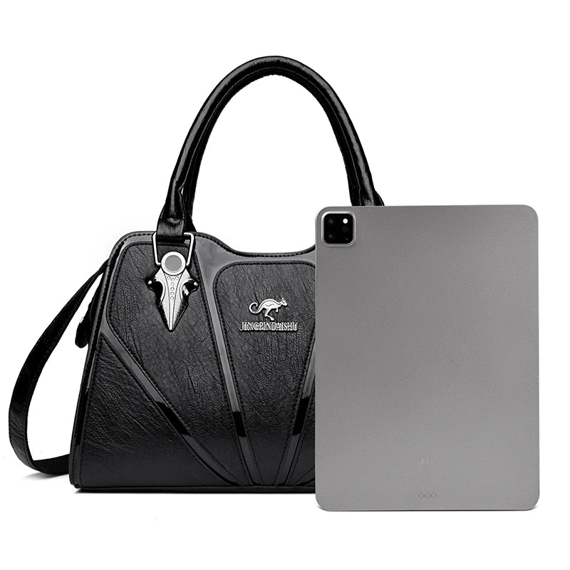 Women Bags Luxury Handbags Fashion Totes Ladies Shoulder Bags High Quality PU Leather Casual Totes Top Handle Shoulder Messenger