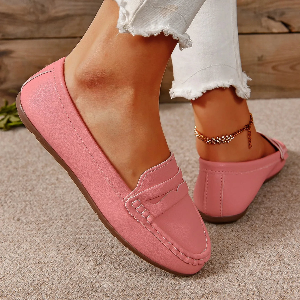 Women Flats Shoes Comfortable Lightweight Fashion Hot Loafers Spring and Autumn Shallow Casual Sneakers Outdoor Shoes for Women