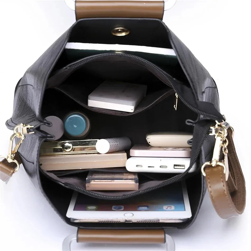 Genuine Brand Tote Bag Leather Luxury Handbags Women Bags Designer Handbags High Quality Ladies Crossbody Hand Bags for Women