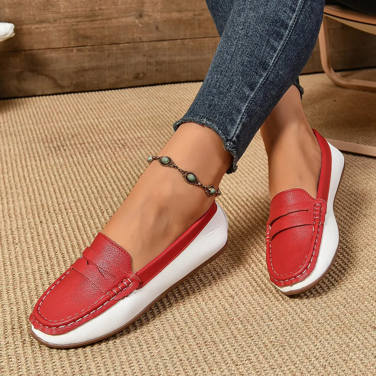 Women Flats Shoes Comfortable Lightweight Fashion Hot Loafers Spring and Autumn Shallow Casual Sneakers Outdoor Shoes for Women