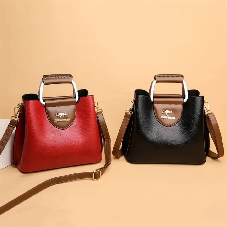 Genuine Brand Tote Bag Leather Luxury Handbags Women Bags Designer Handbags High Quality Ladies Crossbody Hand Bags for Women