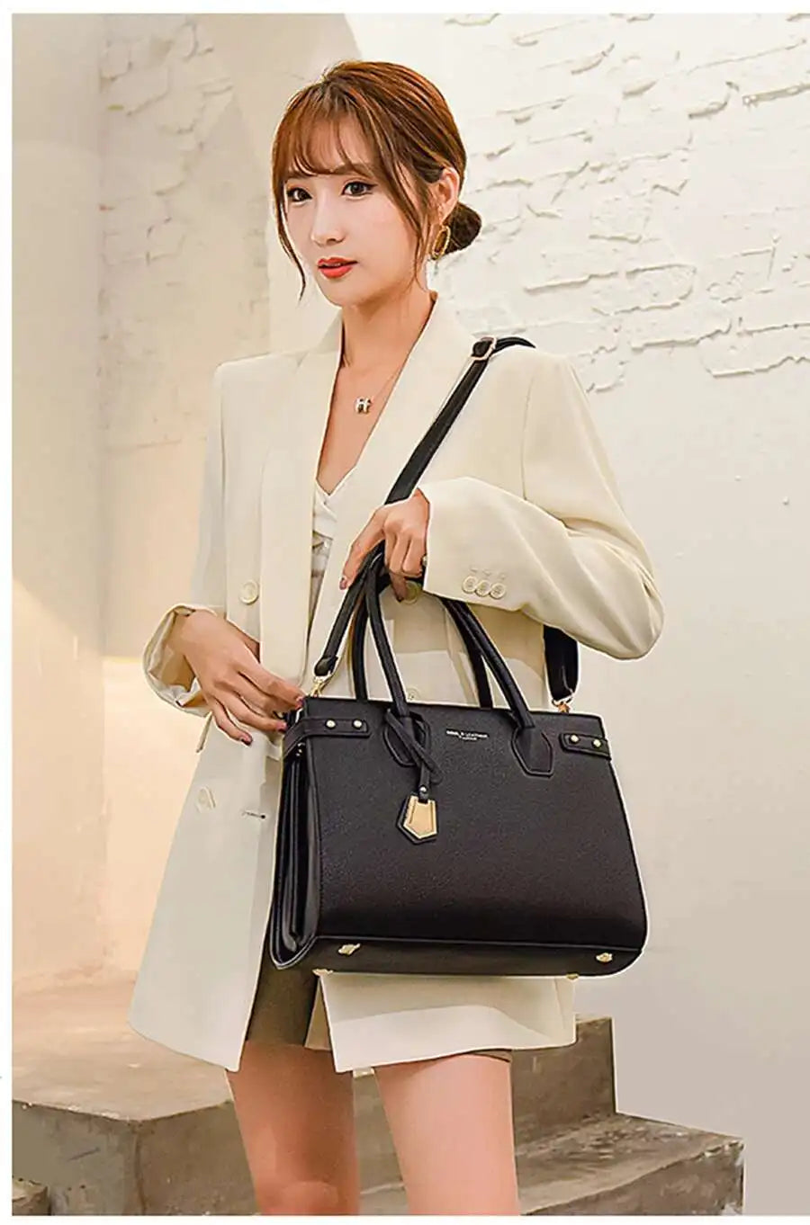 Genuine Brand Handbags For Women 2026 Ladies Hand Bag Female Leather Shoulder Top-Handle Crossbody Bags Casual Tote Sac сумка