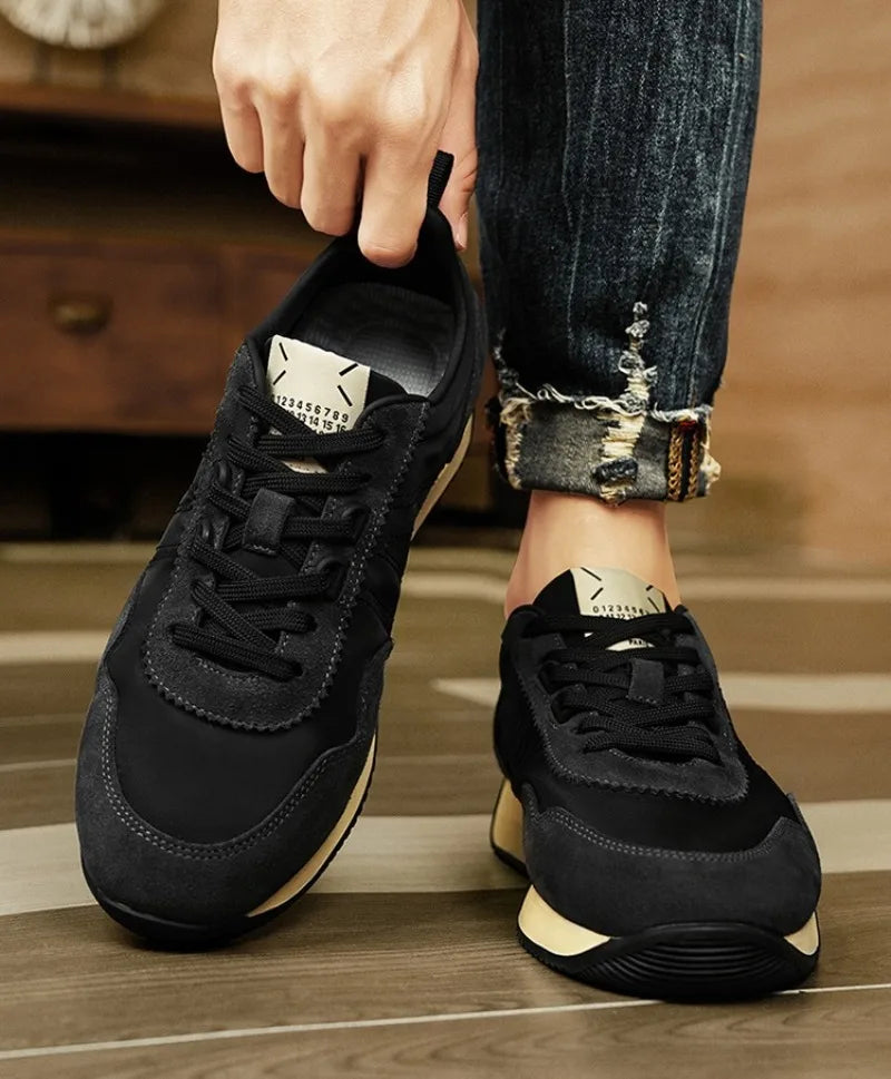 Men's Chunky Canvas Walking Sneakers