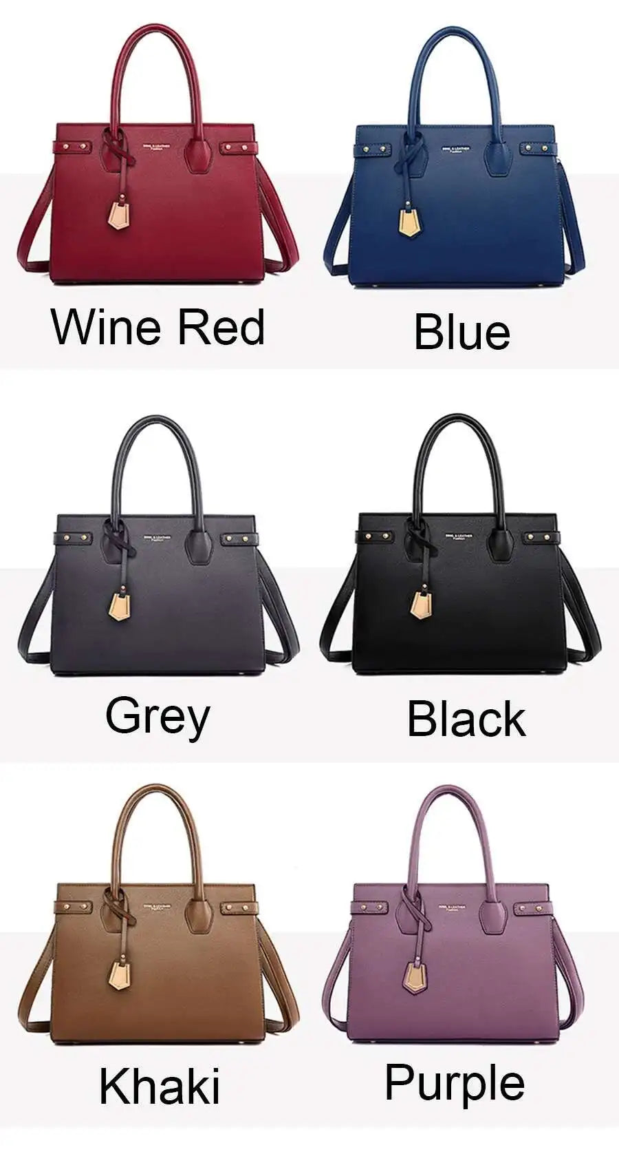 Genuine Brand Handbags For Women 2026 Ladies Hand Bag Female Leather Shoulder Top-Handle Crossbody Bags Casual Tote Sac сумка