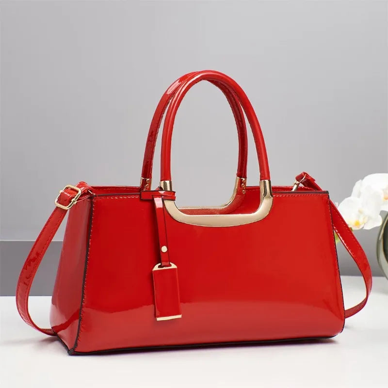 Structured Square Shoulder Tote