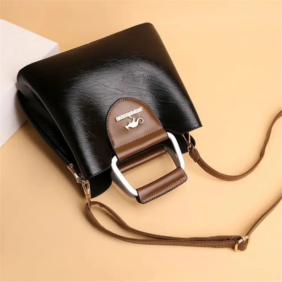 Genuine Brand Tote Bag Leather Luxury Handbags Women Bags Designer Handbags High Quality Ladies Crossbody Hand Bags for Women