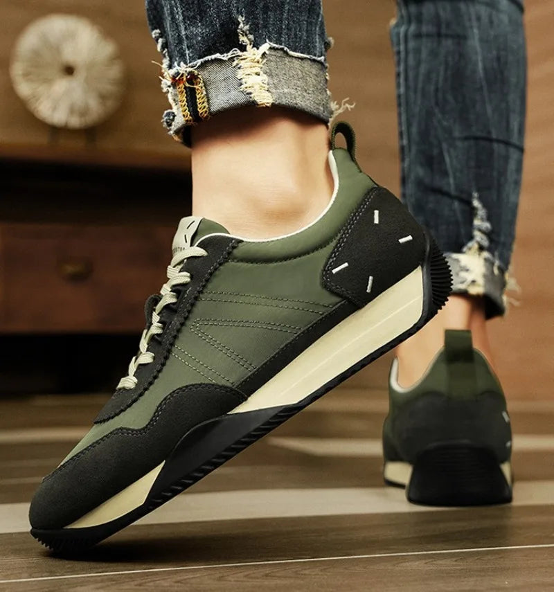 Men's Chunky Canvas Walking Sneakers