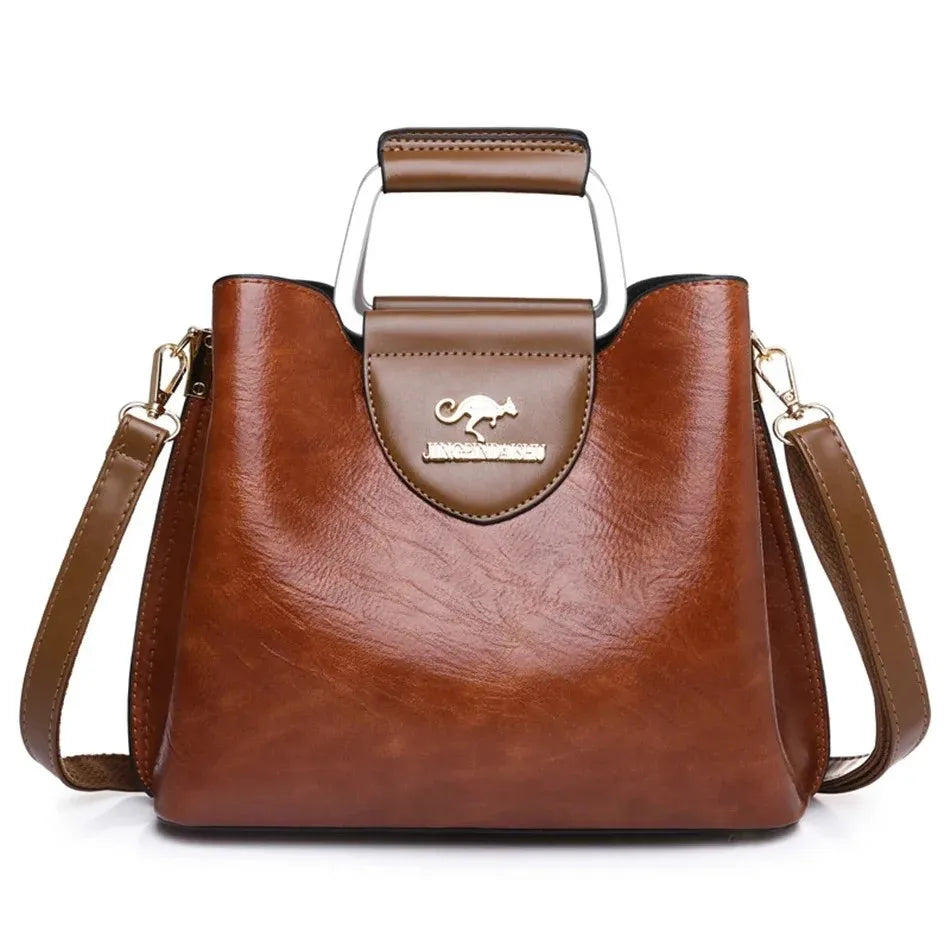 Genuine Brand Tote Bag Leather Luxury Handbags Women Bags Designer Handbags High Quality Ladies Crossbody Hand Bags for Women