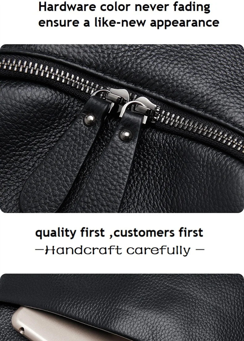 HOT ZOOLER Full Skin 100% Genuine Leather Backpack Women's Bag Classic 2026 New Large Backpack Designer Business Need #SC1700