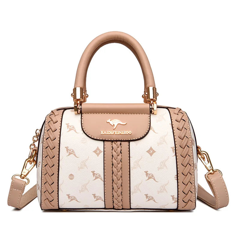 Women Luxury Handbags Women Bags Designer Shoulder Bags for Women 2026 Ladies Shoulder Messenger Bag Semi Woven Style Sac À Main
