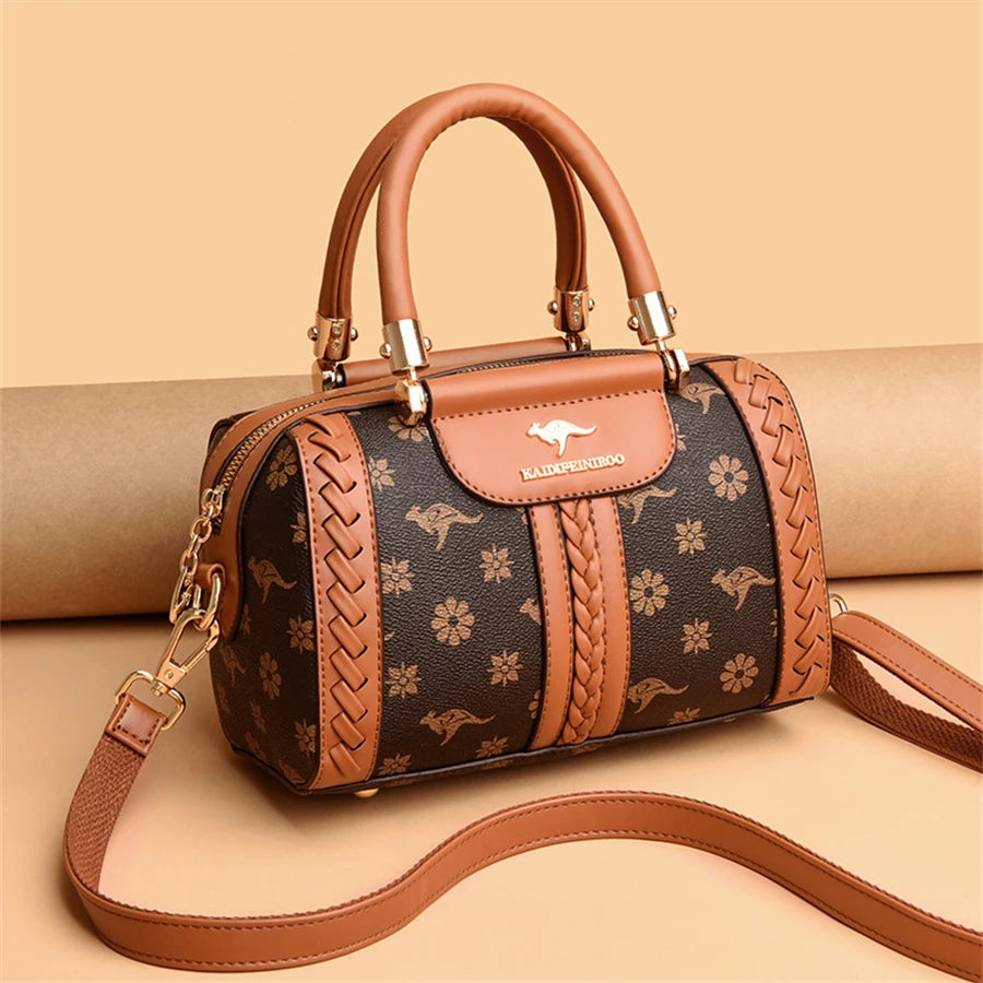 Women Luxury Handbags Women Bags Designer Shoulder Bags for Women 2026 Ladies Shoulder Messenger Bag Semi Woven Style Sac À Main