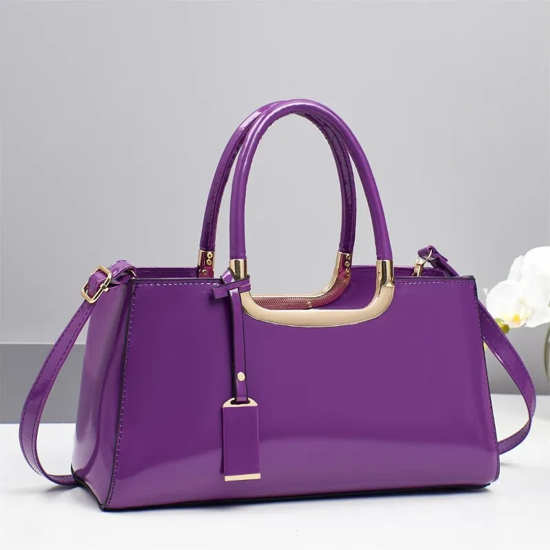Structured Square Shoulder Tote