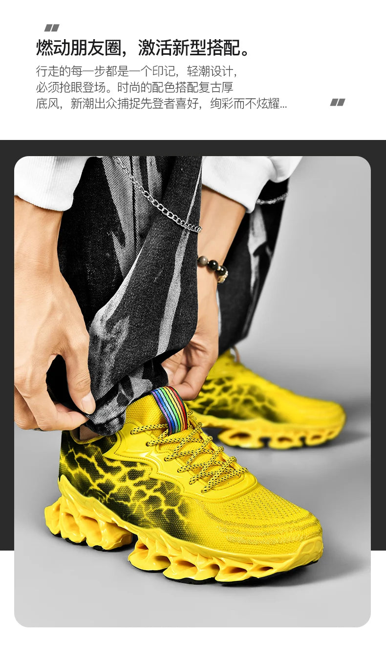 Men's Breathable Mesh Casual Sneakers
